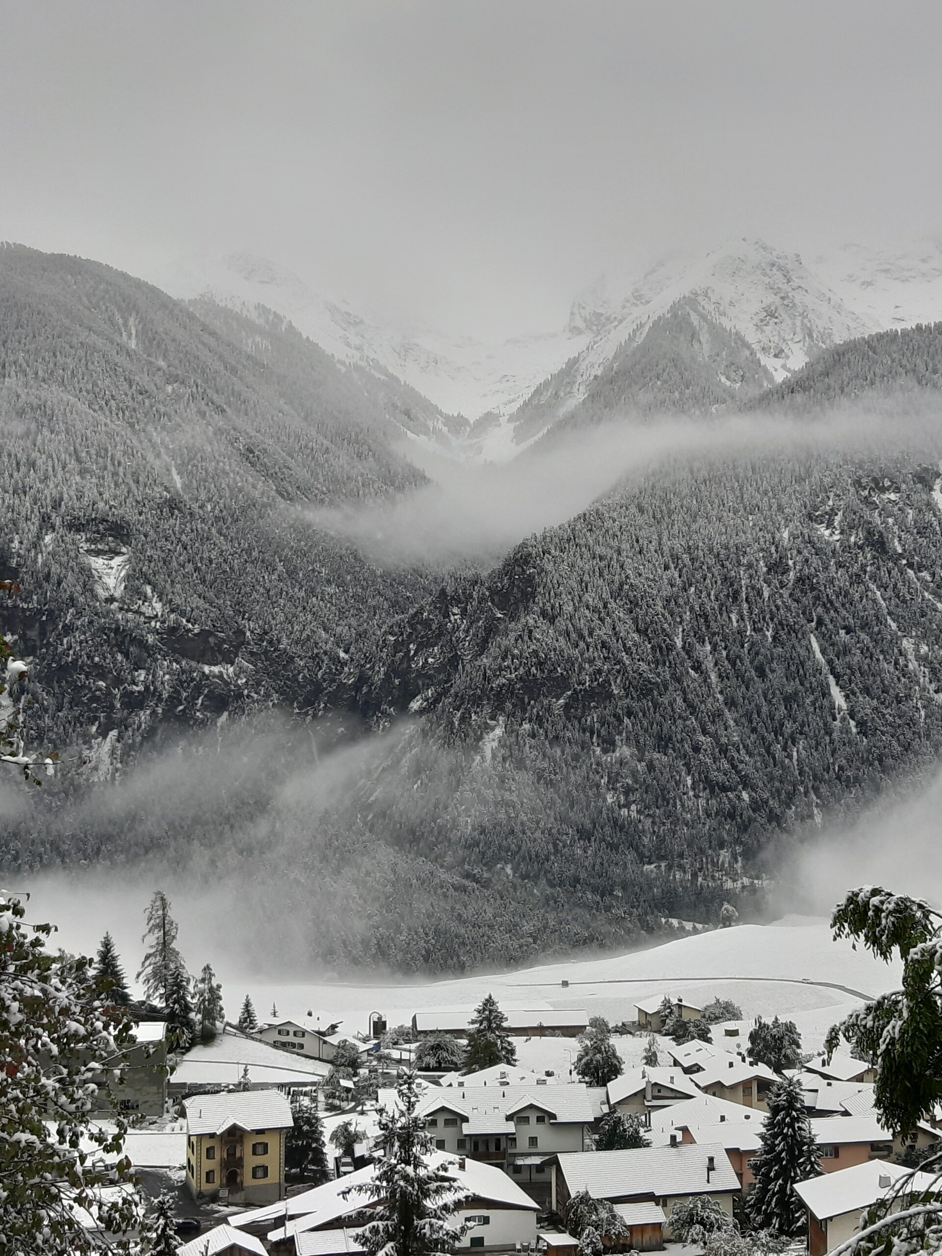 Alvaneu im Schnee