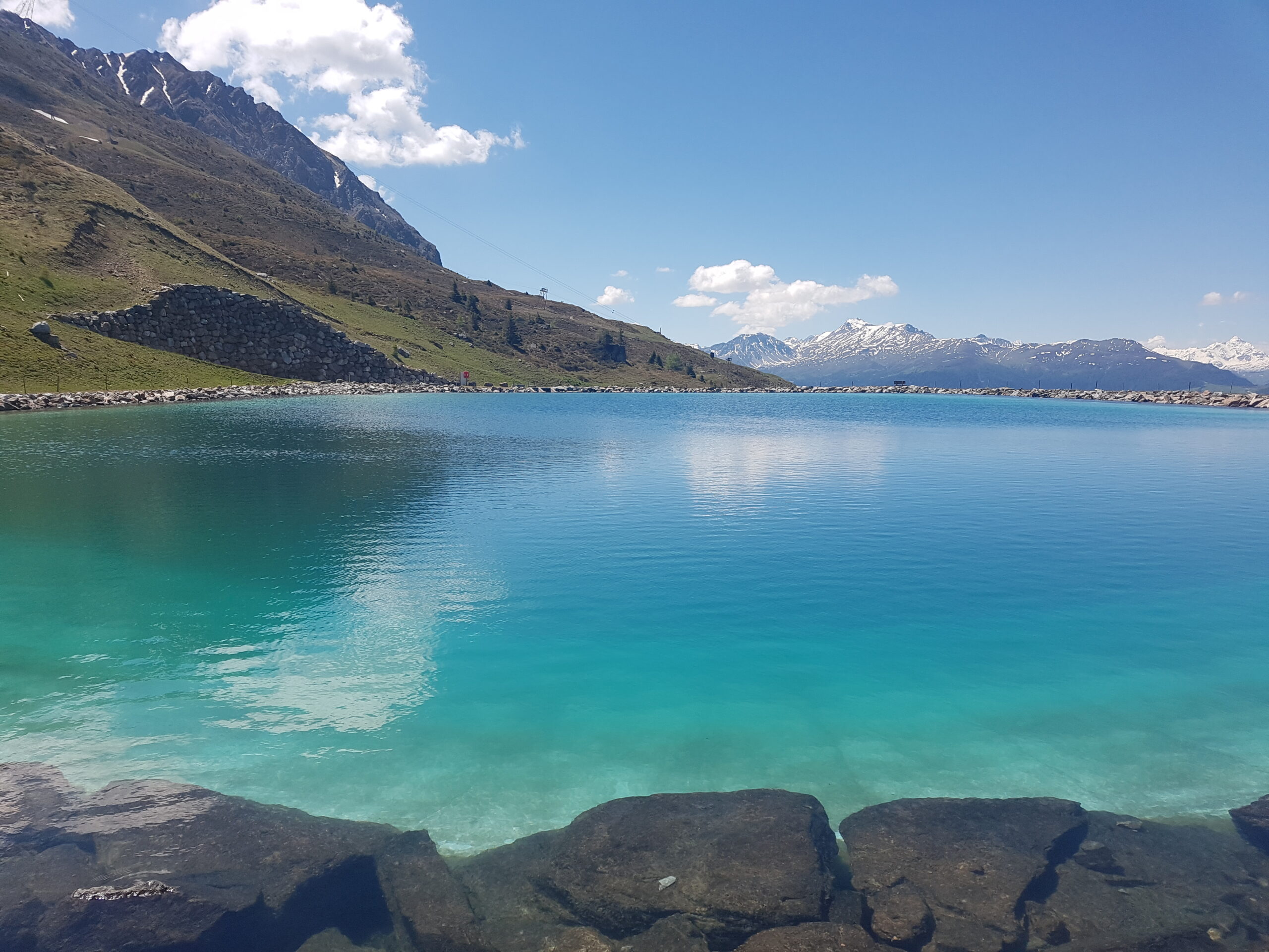 Lenzerheide, Speichersee Scharmoin