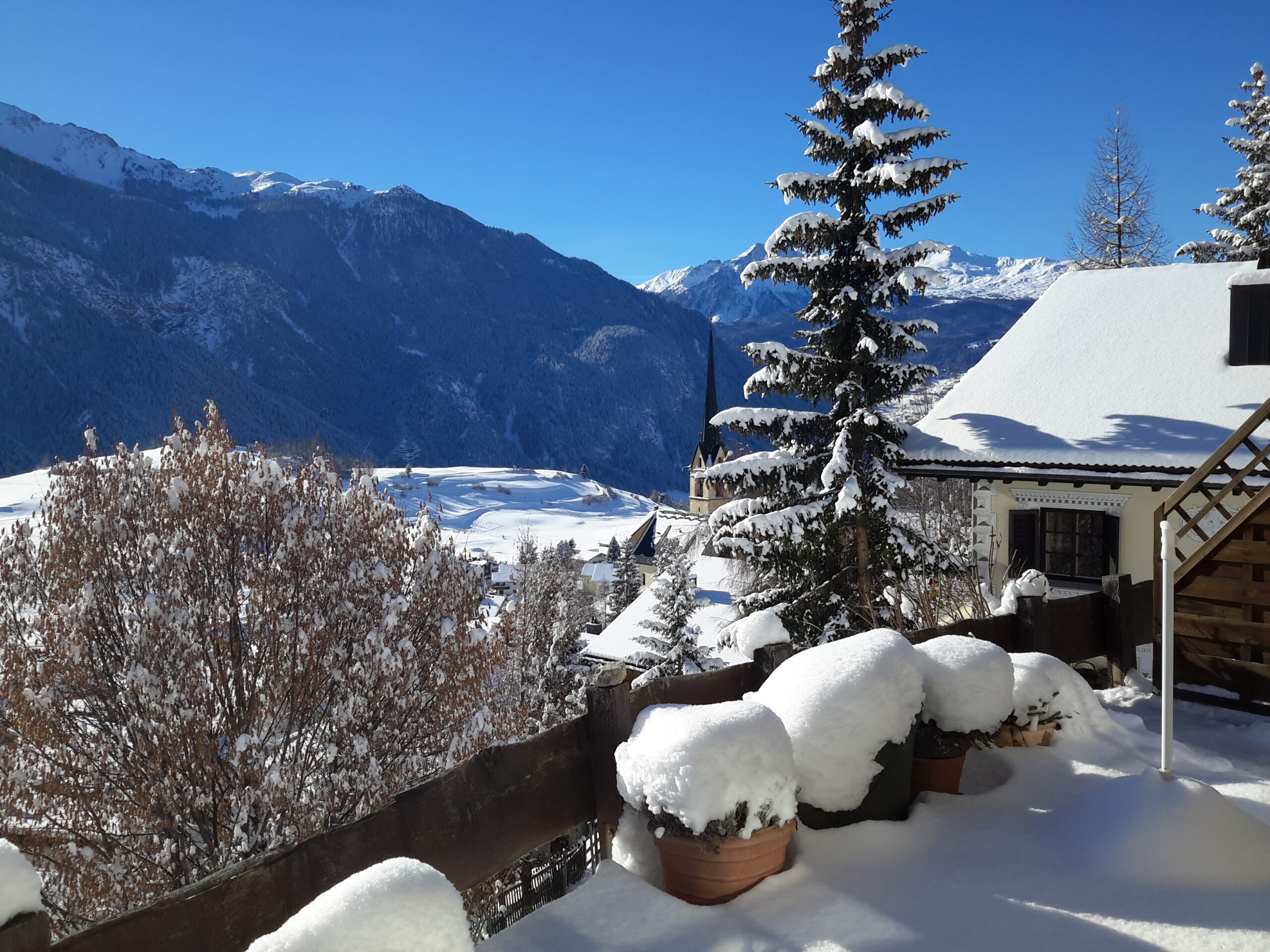 Chalet Conzen, Winterimpressionen