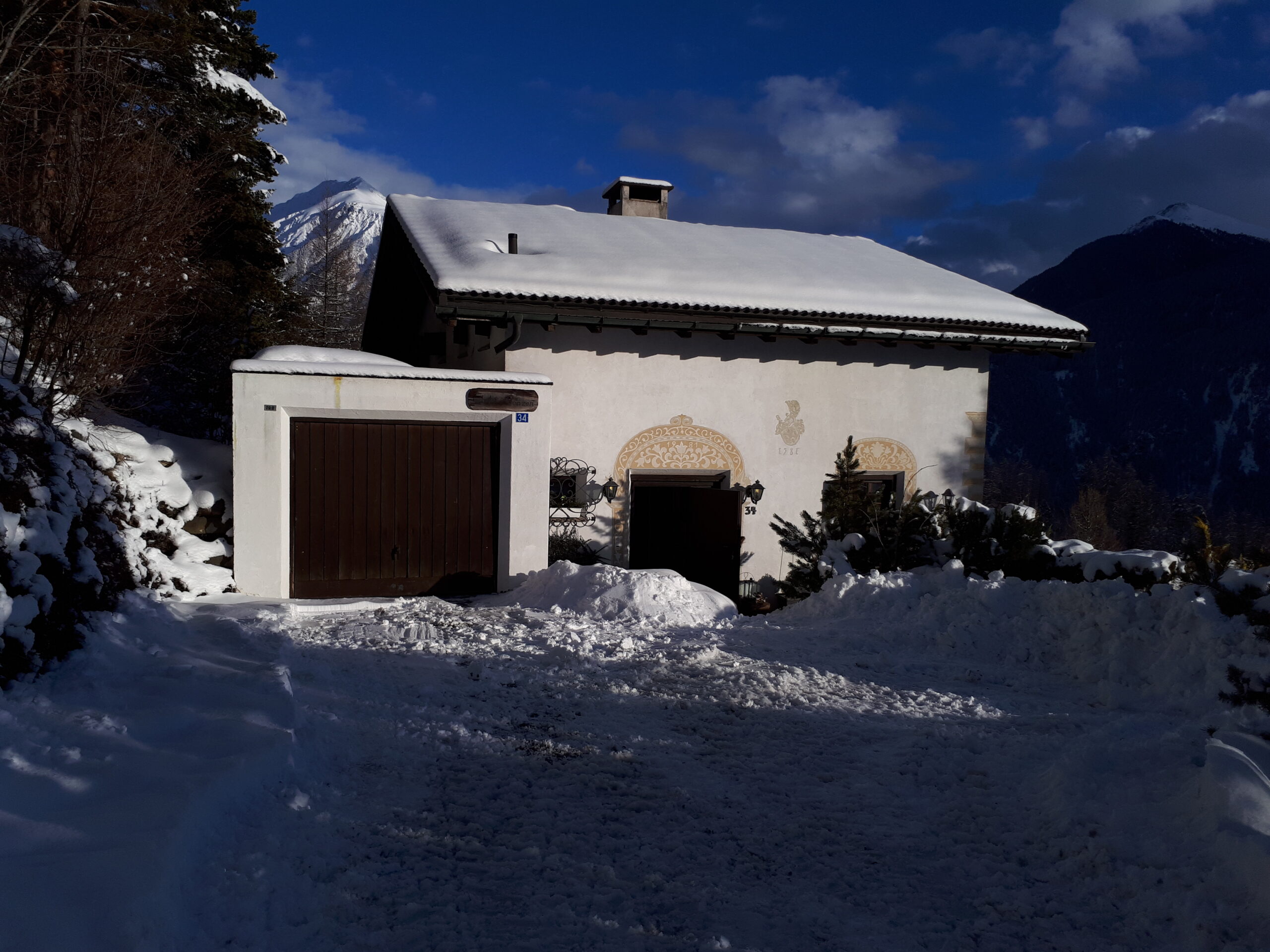 Chalet-Conzen im Winter